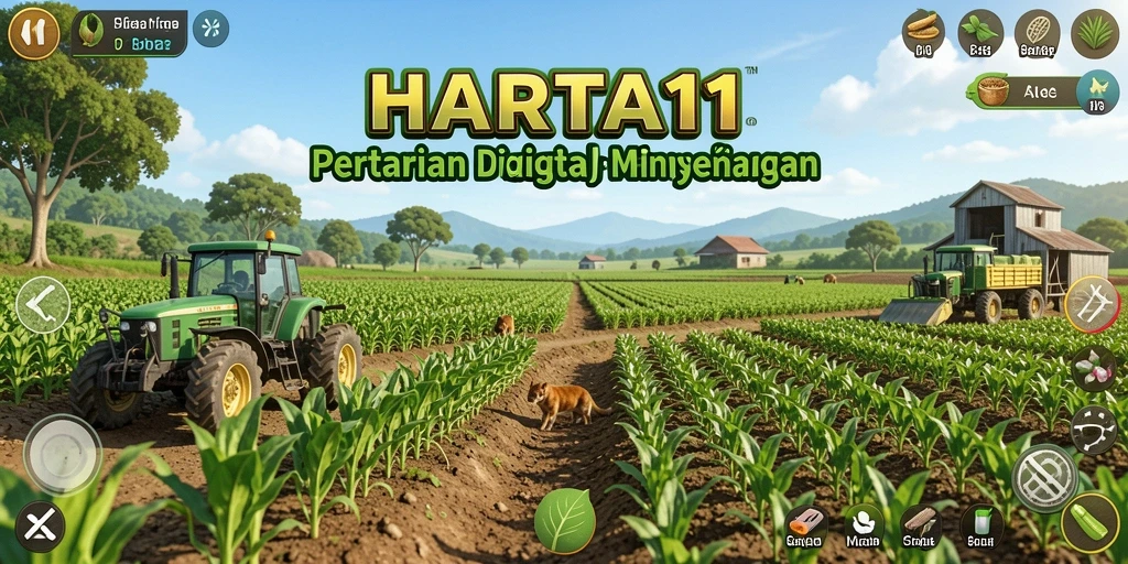 Tampilan gameplay HARTA11 yang seru dan interaktif.