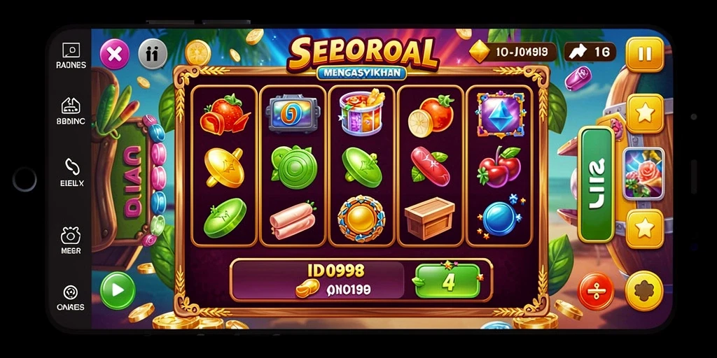 Screenshot gameplay ID098 yang menampilkan aksi seru dalam permainan Slot.