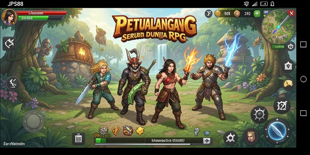 Gameplay seru <strong>JPS88</strong> dengan karakter dan petualangan RPG yang menarik.
