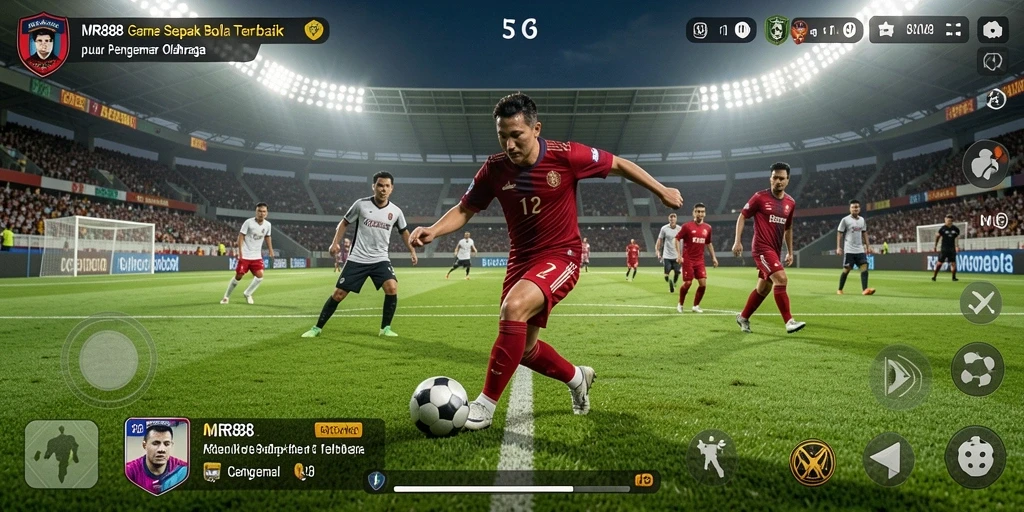 Tampilan gameplay <strong>MR888</strong> yang menegangkan dan mendebarkan di lapangan.