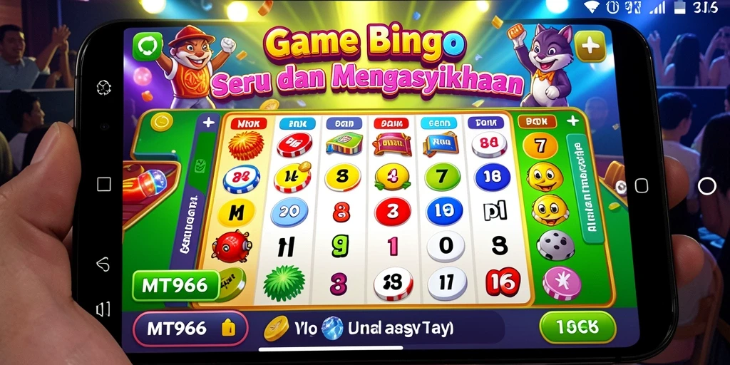 Gameplay Bingo yang seru dan mengasyikkan di MT966.