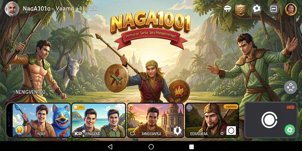Gameplay NAGA1001 yang ceria dan mengasyikkan.