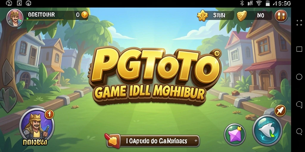 Screenshot gameplay PGTOTO menampilkan keseruan game Idle.