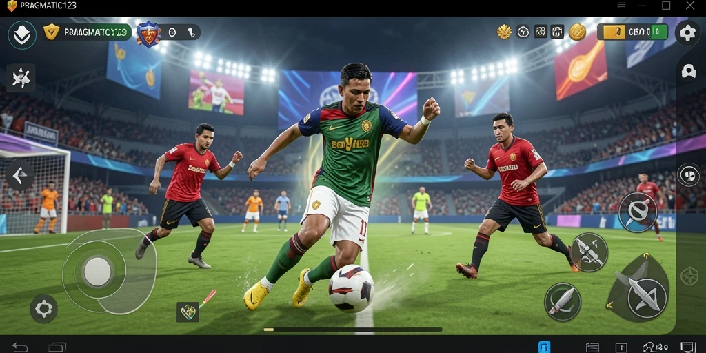 Tampilan gameplay mendebarkan di PRAGMATIC123 dengan aksi olahraga nyata.