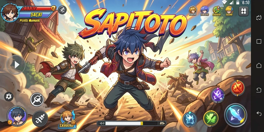 Tampilan menarik dari gameplay SAPITOTO yang mengasyikkan.