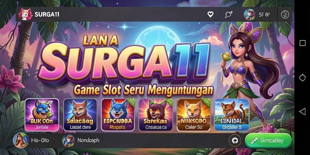 Tampilan menarik dari gameplay Slot SURGA11 yang menghibur.