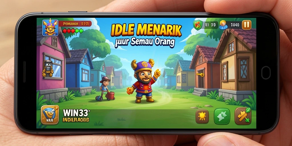 Screenshot gameplay WIN33 menampilkan pengalaman bermain Idle yang menarik.